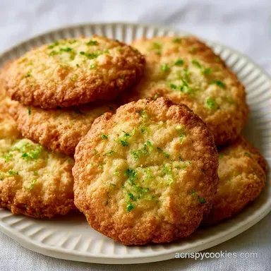 Chewy Key Lime Cookies in 24 Minutes Recipe Card