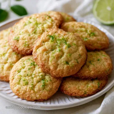 Chewy Key Lime Cookies in 24 Minutes