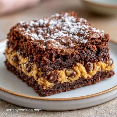 Chocolate Chip Brookies in 50 Minutes