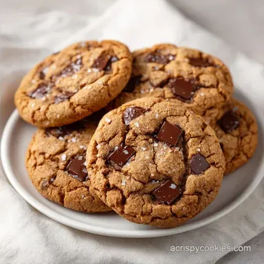 Chopped Chocolate Crispy Cookies: 35 Min