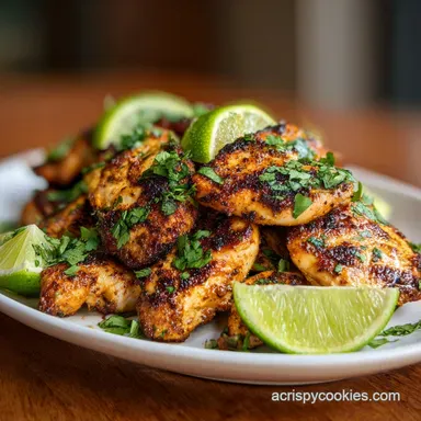 Mexican Chicken Thighs with Lime: 50 Min
