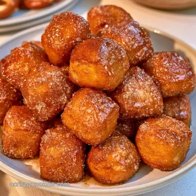 Cinnamon Sugar Pretzel Bites Party-Ready
