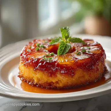 Classic Pineapple Upside Down Cake: Caramelized Golden Finish