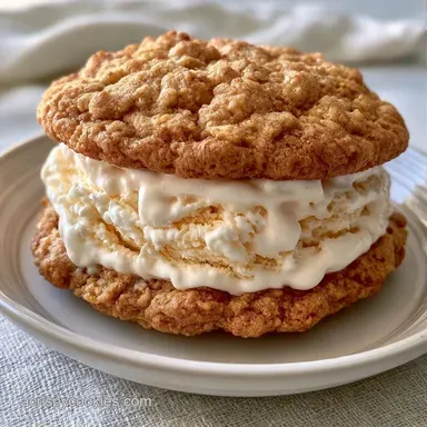 Cookie Ice Cream Sandwiches for 12 Recipe Card