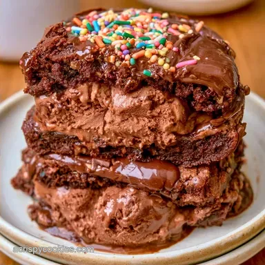 Cosmic Brownie Ice Cream Sandwiches 14pc