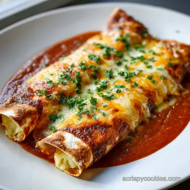 Breakfast Enchiladas with Creamy Sauce for 6
