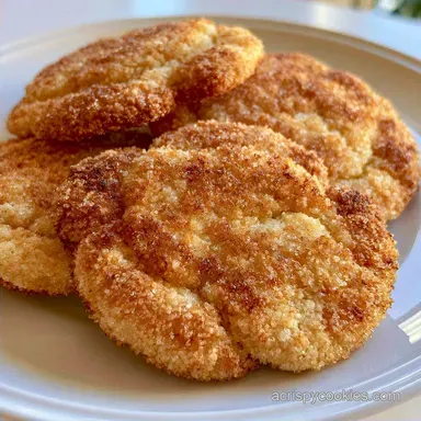 Crispy Air Fryer Sugar Cookies in 11 Min