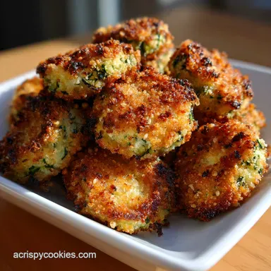 Crispy Garlic Zucchini Balls: Party-Ready