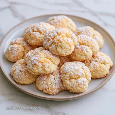 Croatian Peach Cookies for 60 Servings Recipe Card