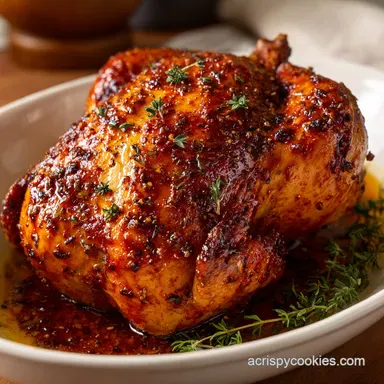 Crockpot Whole Chicken: Crispy Finish