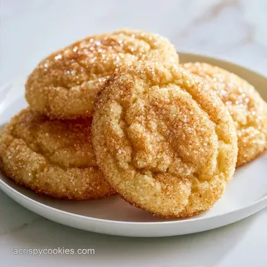 Crunchy Vanilla Sugar Cookies: Crispy