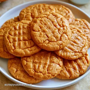Dairy Free Peanut Butter Cookies: Chewy Recipe Card