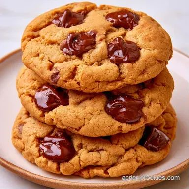 Dark Chocolate Chip Cookies in 25 Min Recipe Card