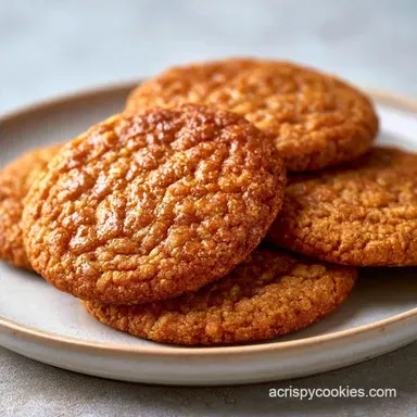 Deep Flavor Crispy Cookies in 30 Minutes