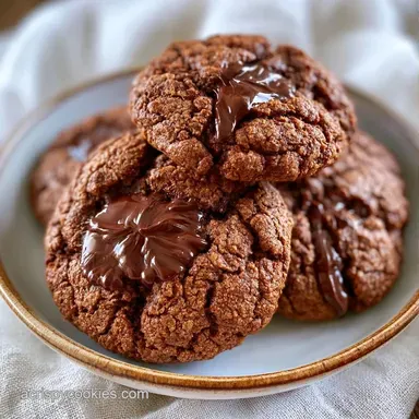 Double Chocolate Chip Cookies: Fudgy Recipe Card
