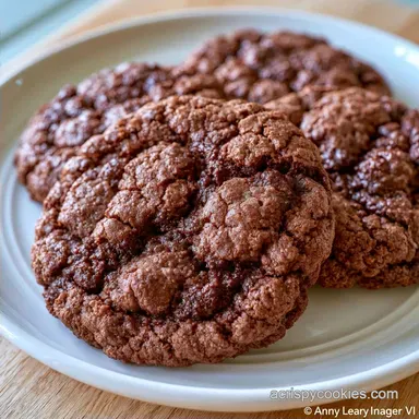 Easy Air Fryer Chocolate Cookies for 6