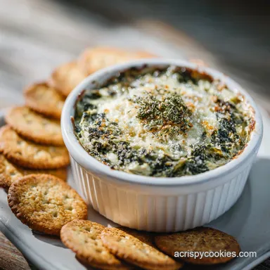 Easy Baked Spinach Artichoke Dip for Parties with Parmesan