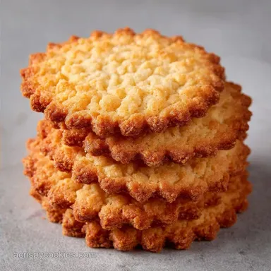 Easy Crispy Cookies in 25 Minutes
