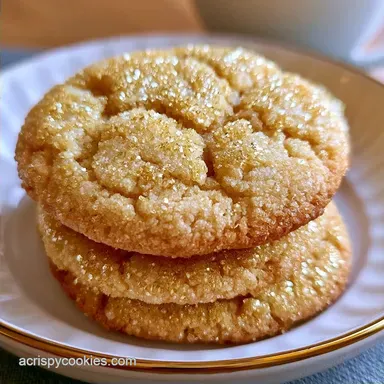 Easy Crunchy Sugar Cookies in 20 Mins