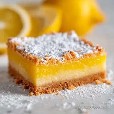 Easy Lemon Bar with Graham Cracker in 45 Min