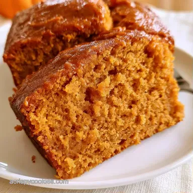Easy Pumpkin Spice Cake for 12 Slices Recipe Card