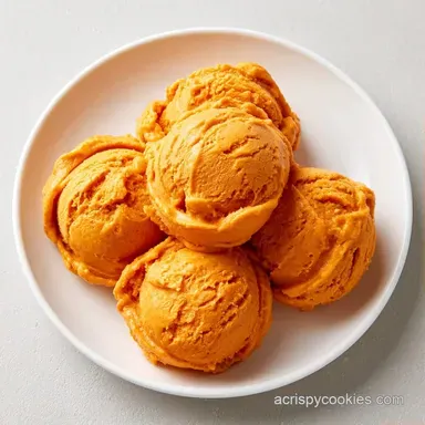 Fall Ice Cream Recipe with Pumpkin Puree Recipe Card