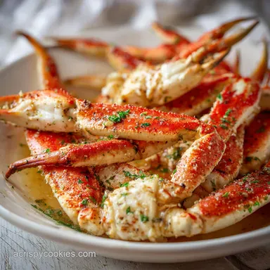 Crab Legs Recipe: Baked King Crab Legs