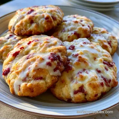 Glazed Strawberry Shortcake Cookies: Baked Recipe Card