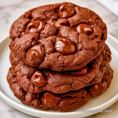 GF Double Chocolate Chip Cookies for 24 Recipe Card