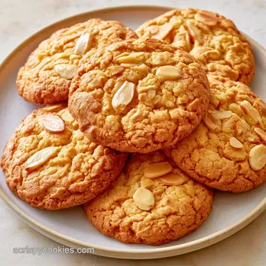 GlutenFree Almond Flour Cookies in 20 Min Recipe Card