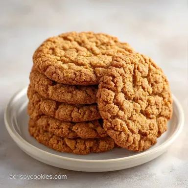 Golden Brown Crunchy Cookies in 26 Min Recipe Card
