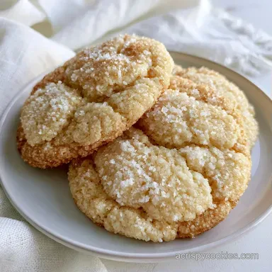 Gourmet Sugar Cookies with Almond Recipe Card