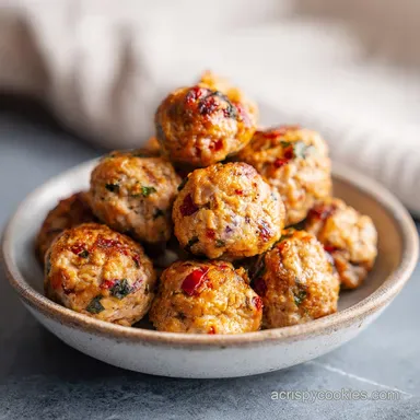 Ground Chicken Meatballs in 35 Minutes Recipe Card