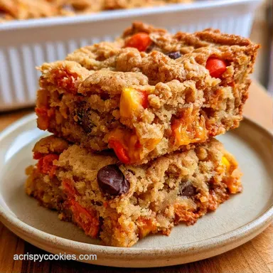Halloween Candy Cookie Bars: Party-Ready Recipe Card