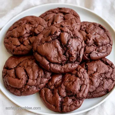 Halloween Chocolate Cookies in 25 Minutes Recipe Card