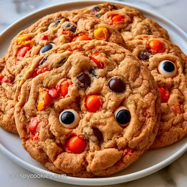 Halloween Monster Cookies in 25 Minutes