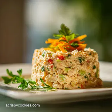 Healthy Tuna Salad with Greek Yogurt in 10 Minutes Recipe Card