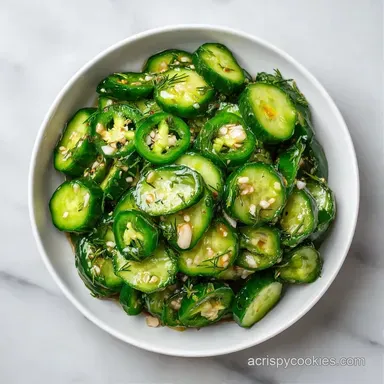 Hot Garlic Fridge Pickles: Meal Prep Recipe Card