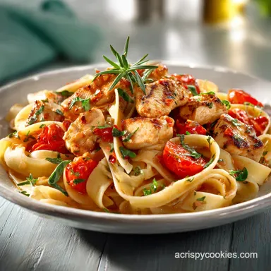 Italian Chicken Pasta: Ready in 30 Minutes Recipe Card