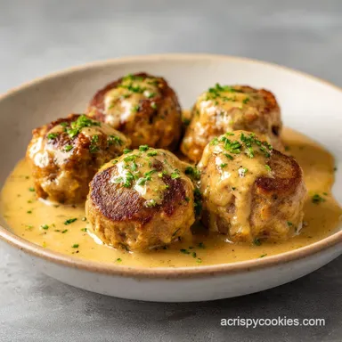 Low Carb Keto Sausage Balls Recipe with Cream Cheese Recipe Card