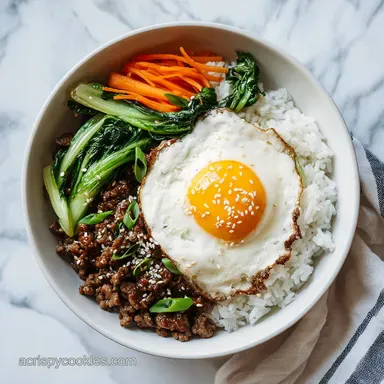 Korean Beef Bowls in 20 Minutes: Caramelized Ground Beef Recipe Card