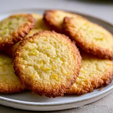 Lemony Butter Sugar Cookies in 26 Minutes Recipe Card