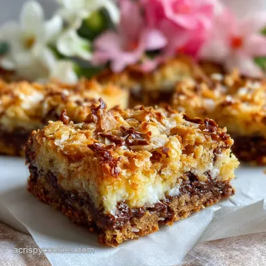 Magic Cookie Bars with Condensed Milk in 40 Minutes