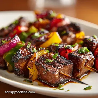 Marinated Beef Kebabs for 6 Servings