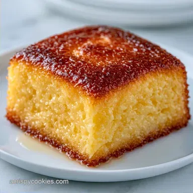 Copycat Ninja Crispi Butter Cake: Crispy
