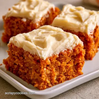 Pumpkin Bars in 45 Minutes Recipe Card