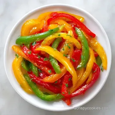 Pickled Bell Peppers: Shatter-Crisp