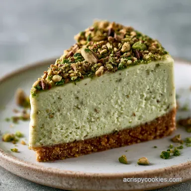 Pistachio Cheesecake Recipe: Creamy Recipe Card