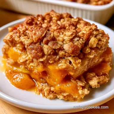 Pumpkin Apple Crisp with Maple Syrup Recipe Card