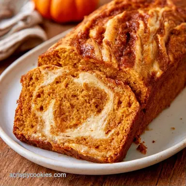 Pumpkin Bread with Cream Cheese: Tender Recipe Card